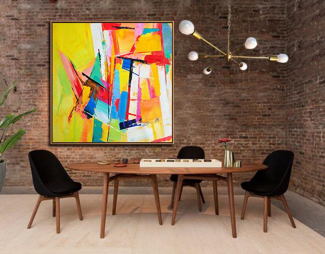 Palette Knife Contemporary Art #L43A